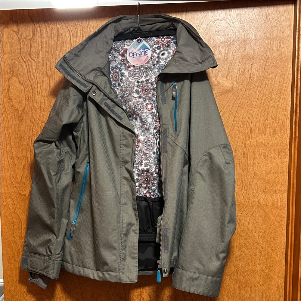 Dakine Charcoal Jacket with Teal Details